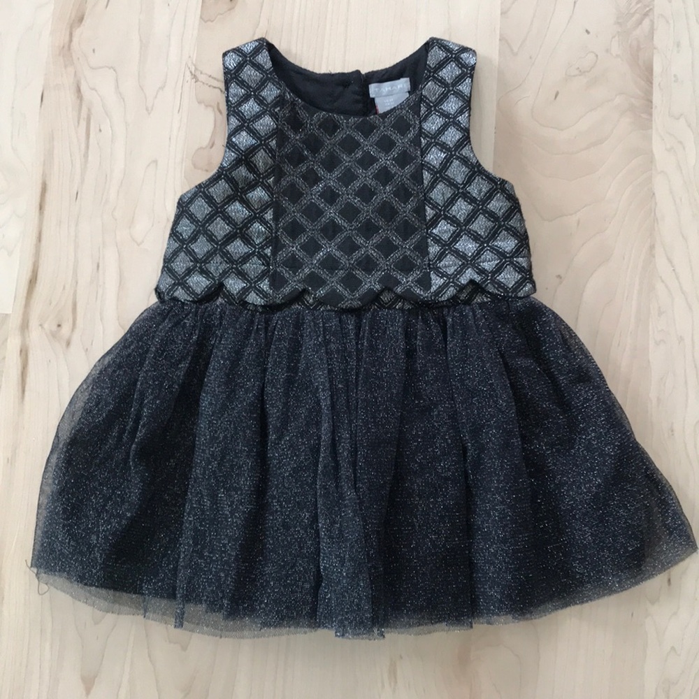 Tahiti black and silver fancy dress